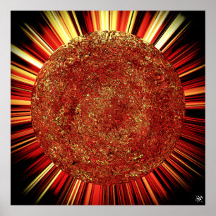 Roter Star Poster