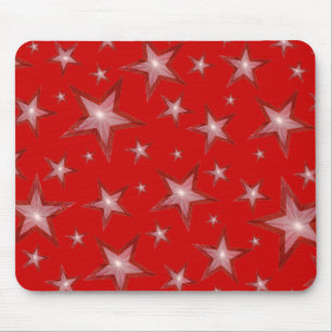 Roter Stars-Mousepad Mousepad