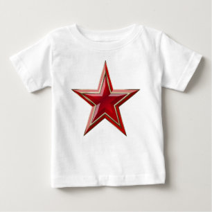 Roter Stern Baby T-shirt