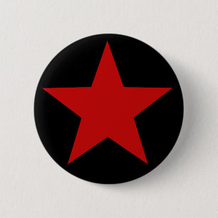 Roter Stern Button