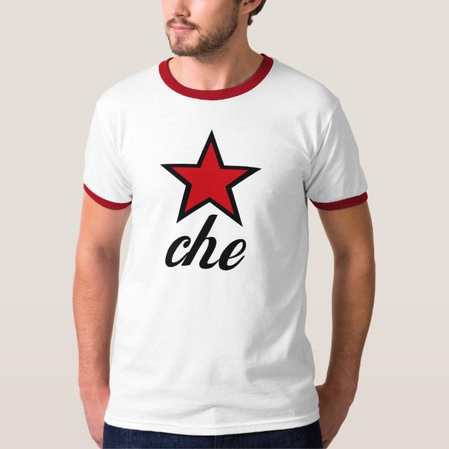 Roter Stern Che Guevara! T-Shirt (Vorderseite)