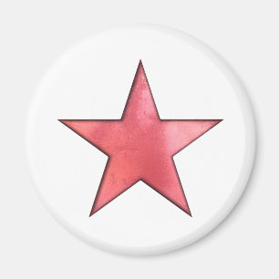 roter Stern Magnet