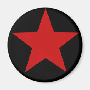 Roter Stern Magnet