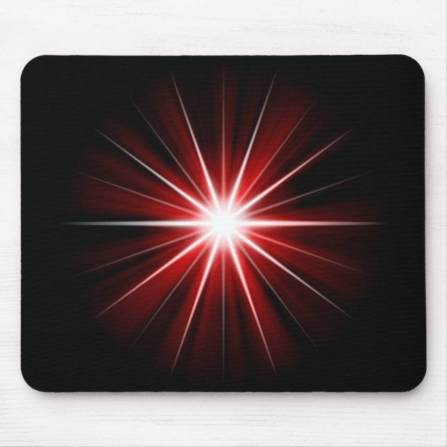 roter Stern Mousepad (Vorne)