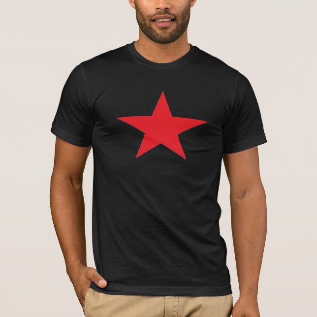 Roter Stern T-Shirt (Vorderseite)