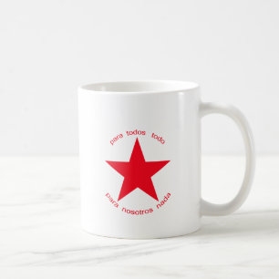 Roter Stern Zapatista Tasse