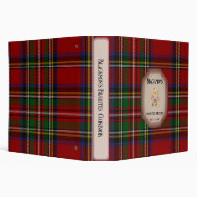 Roter Stewart-Karo-Tartan für Weihnachten