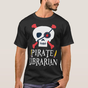 Roter Stiefelstift Frohes Piratenspiel T-Shirt
