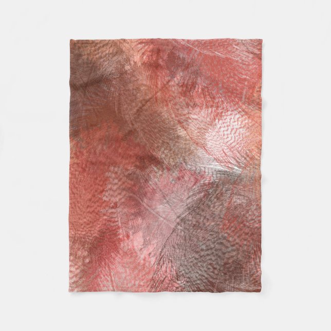 Roter Stift Fleecedecke (Vorderseite)