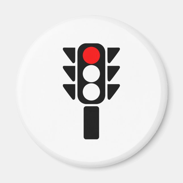Roter Stopfen Magnet (Vorne)