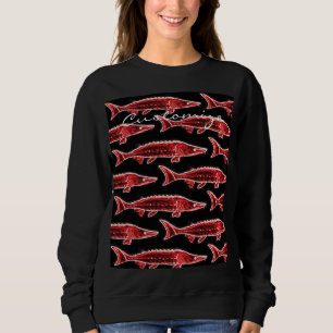 Roter Störenschwimmer Sweatshirt