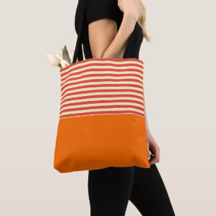Roter Streifen Orange