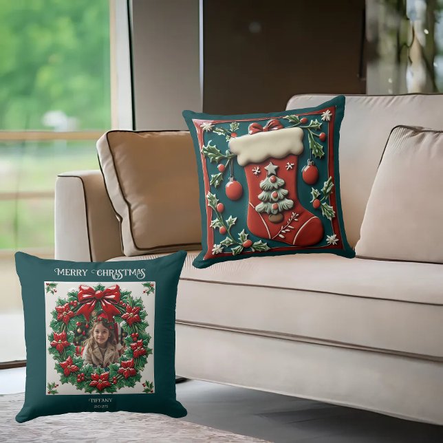 Roter Strumpf Kissen (Von Creator hochgeladen)