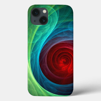 Roter Sturm Floral Modernes Abstraktes Kunstfarbmu Case-Mate iPhone Hülle