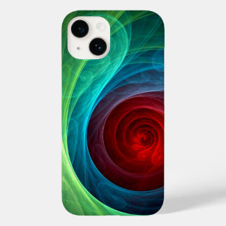 Roter Sturm Floral Modernes Abstraktes Kunstfarbmu Case-Mate iPhone 14 Hülle