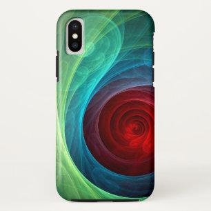 Roter Sturm Floral Modernes Abstraktes Kunstfarbmu Case-Mate iPhone Hülle