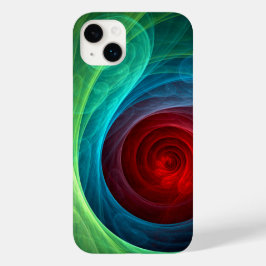 Roter Sturm Floral Modernes Abstraktes Kunstfarbmu Case-Mate iPhone 14 Plus Hülle
