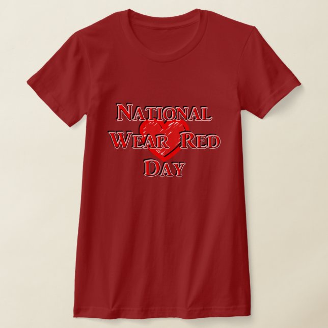 Roter Tag der Nationalfeier T-Shirt (Ablage )
