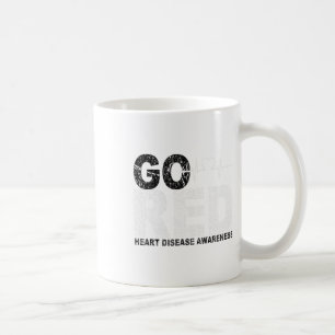 Roter Tag Go Rotes Sprichwort Herzerkrankungen Auf Kaffeetasse