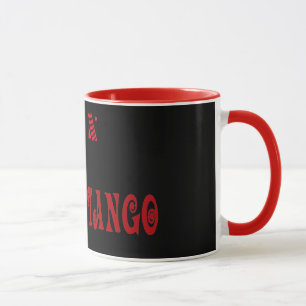 Roter Tango Tasse