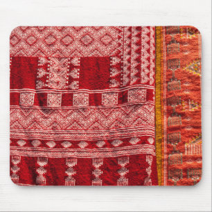 roter Teppich auf dem Markt Mousepad