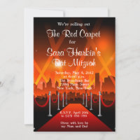 Roter Teppich Hollywood Bat Mitzvah Geburtstagsein