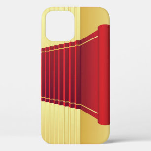 Roter Teppichboden Eleganz: Vintager Hintergrund. Case-Mate iPhone Hülle
