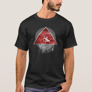 Roter Tetragrammaton T - Shirt durch Osirified™