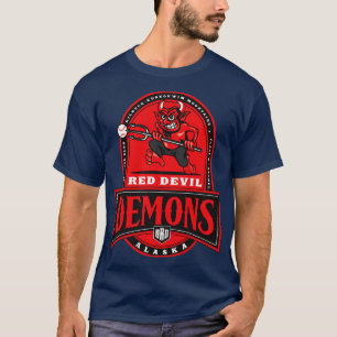 Roter Teufel Alaska Dämonen T-Shirt