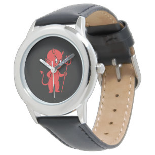 Roter Teufel Armbanduhr
