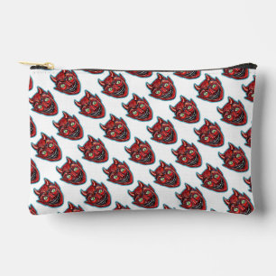 Roter Teufel Vintage Halloween Zubehörtasche