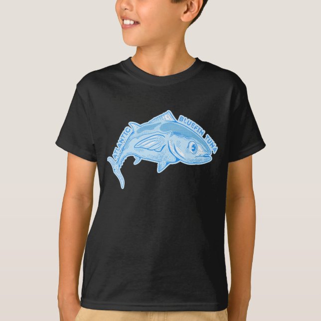 Roter Thun T-Shirt (Vorderseite)