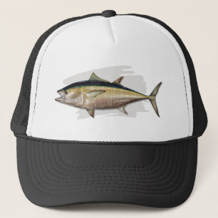 Roter Thunfisch Trucker-Hut Truckerkappe