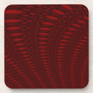 Roter Tintenfisch Tentacles Cork Untersetzer