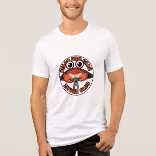 Roter Totenkopf-Dämon-Atombombe-Shirt Tri-Blend Shirt