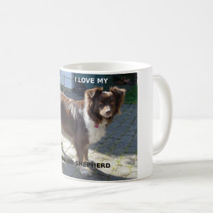 roter Tri Liebe w des australischen Schäfers pic Kaffeetasse