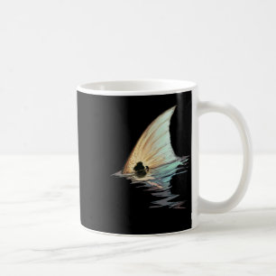 Roter Trommelfisch-Schwanz-Shirt Rotbarsch-Schwanz Kaffeetasse
