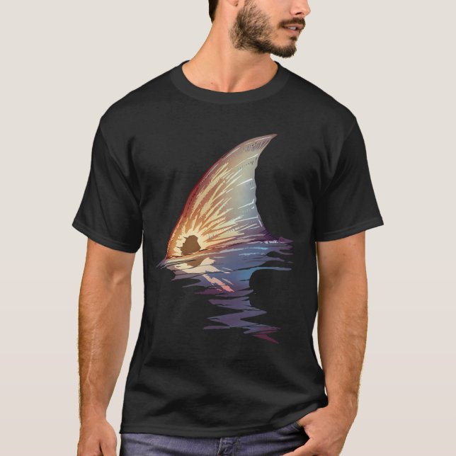 Roter Trommler beim Tailing T-Shirt (Vorderseite)