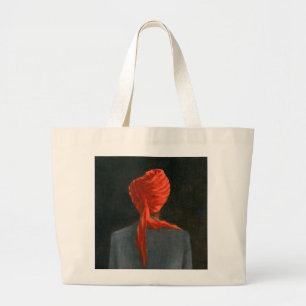 Roter Turban 2004 Jumbo Stoffbeutel