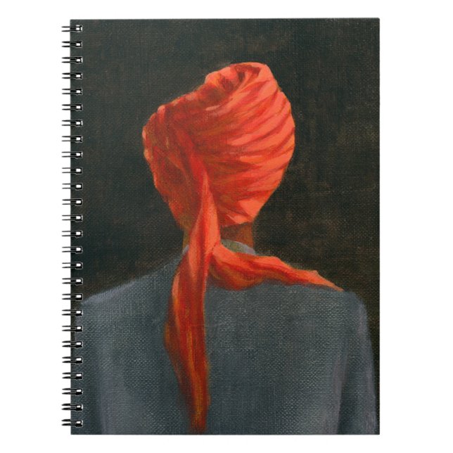 Roter Turban 2004 Notizblock (Vorderseite)
