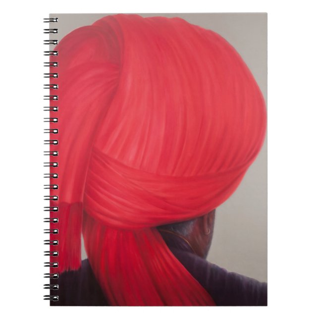 Roter Turban 2012 Notizblock (Vorderseite)