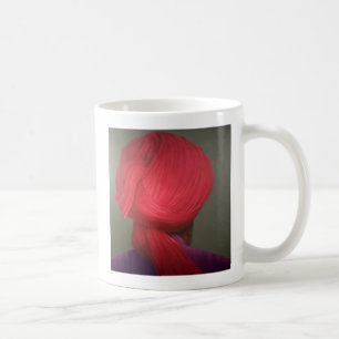 Roter Turban-lila Mantel Kaffeetasse