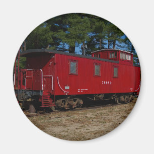 Roter u. orange Kombüsen-Magnet Magnet