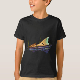 Roter Umberfisch Schwanz Fisch Shirt Rotschwanz-Um
