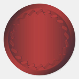 Roter Umschlag Aufkleber