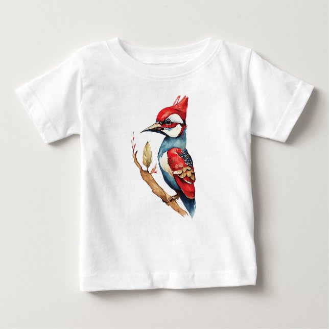 Roter und Blauer Specker Baby T-shirt (Vorderseite)