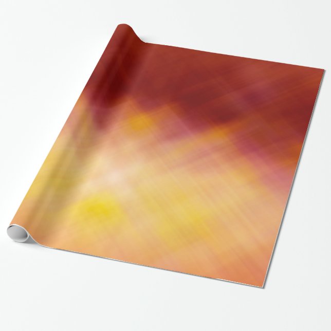 Roter und gelber Hintergrund Geschenkpapier (Ungerollt)