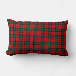Roter und grüner Clan Stewart von Atholl Tartan Lendenkissen