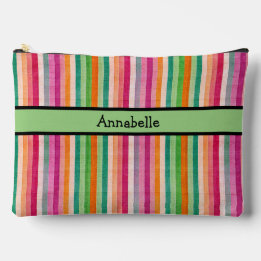 Roter und grüner Streifen Zubehörtasche