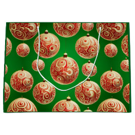 Roter und grüner Urlaub Große Geschenktüte